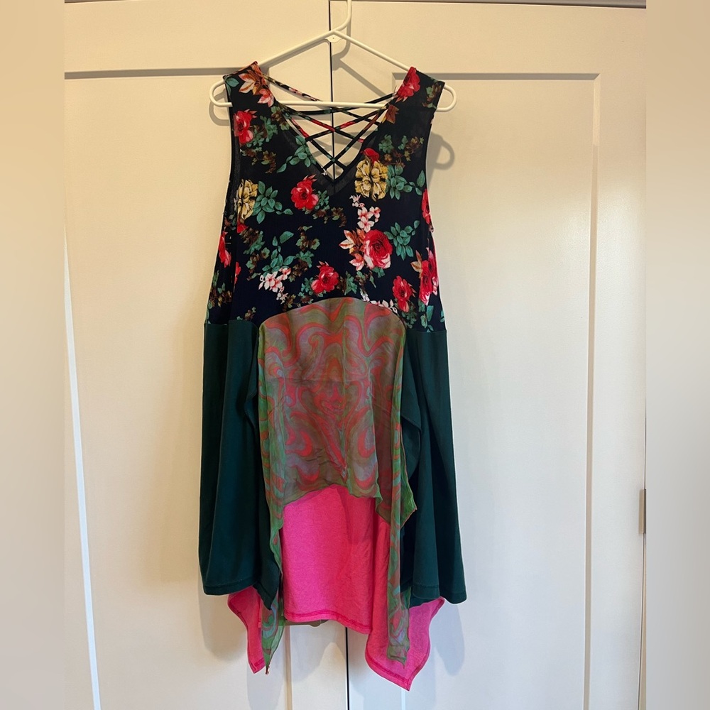 Handmade woman’s tunic top
